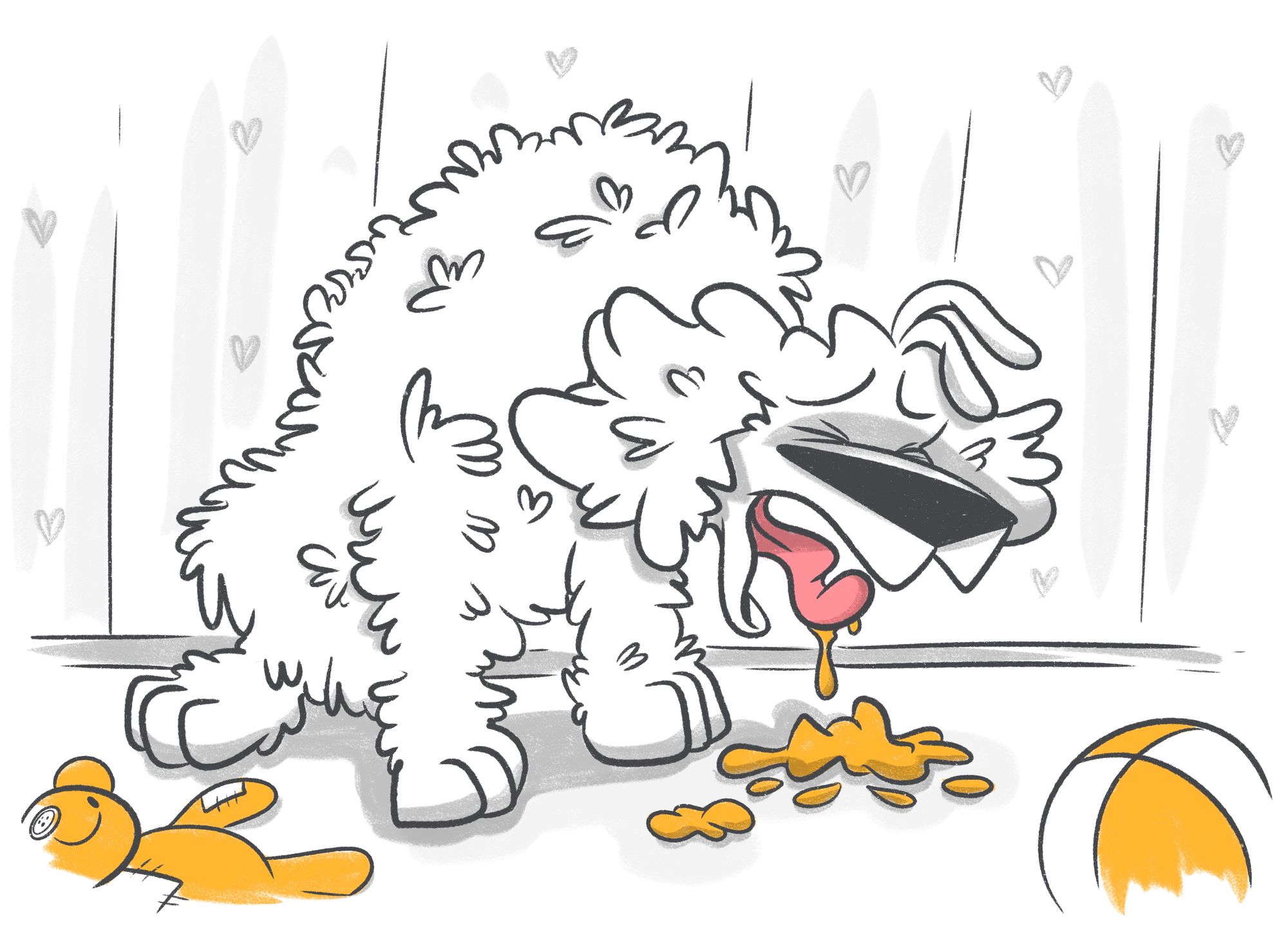 Understanding the Different Colors of Dog Vomit