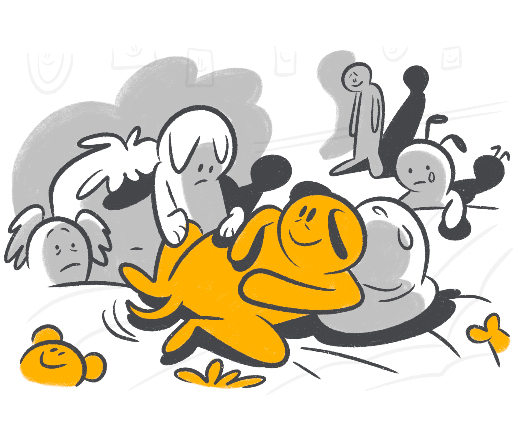 Real-Life Dogs Battling Spleen Cancer