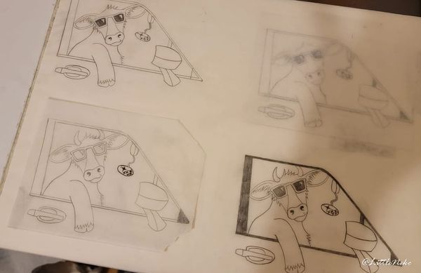 My Moo-Baru - No AI art for the win!