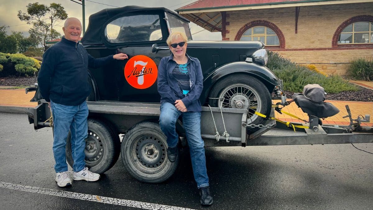 Austin Seven club rallies at Tailem Bend