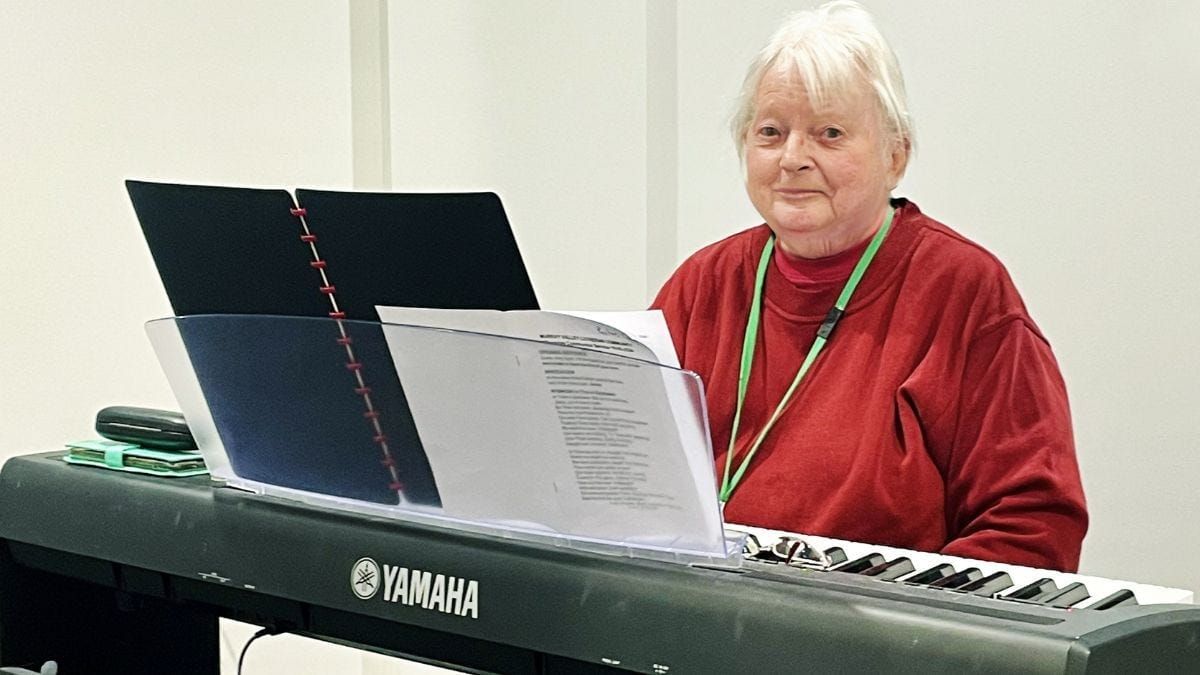 By playing the pipe organ, Maxine Gogler finds joy in music