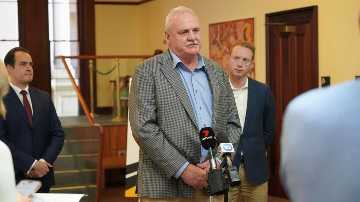 Adrian Pederick will seek re-election under new leader Vincent Tarzia