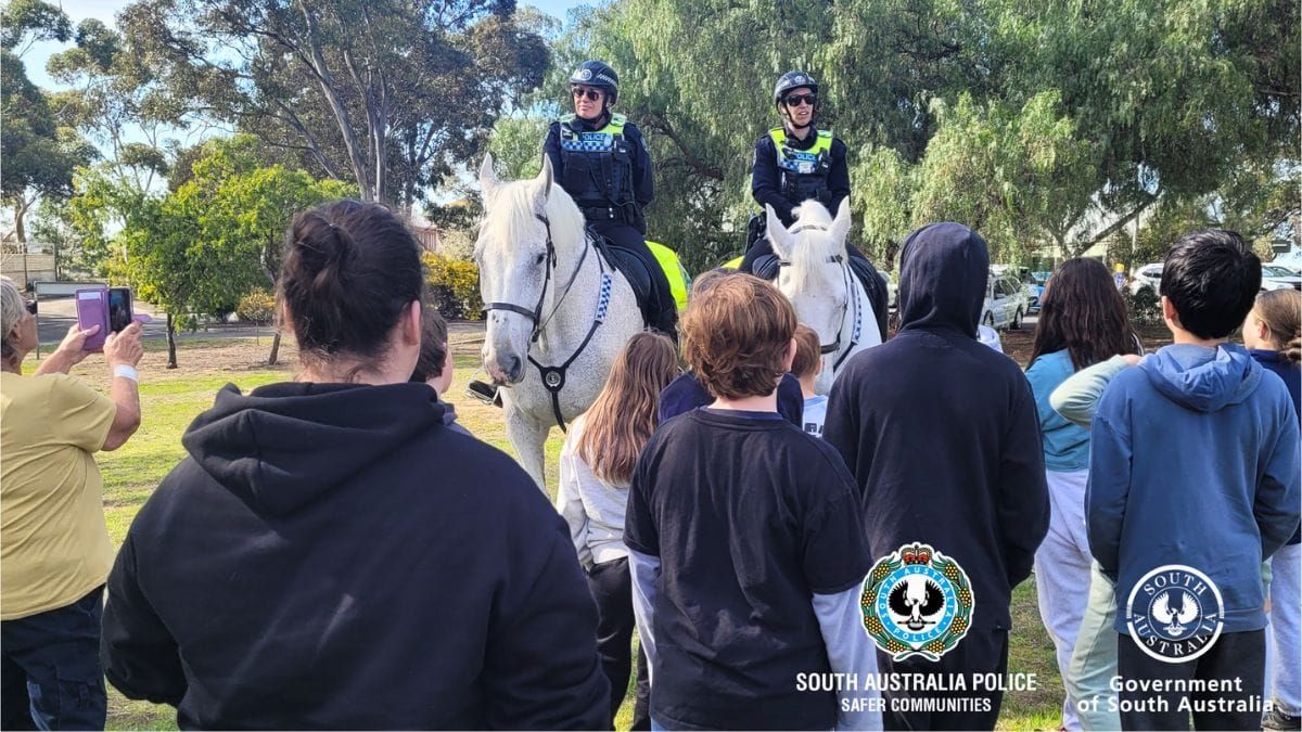 Tailem Bend year sixes get a Blue Light experience