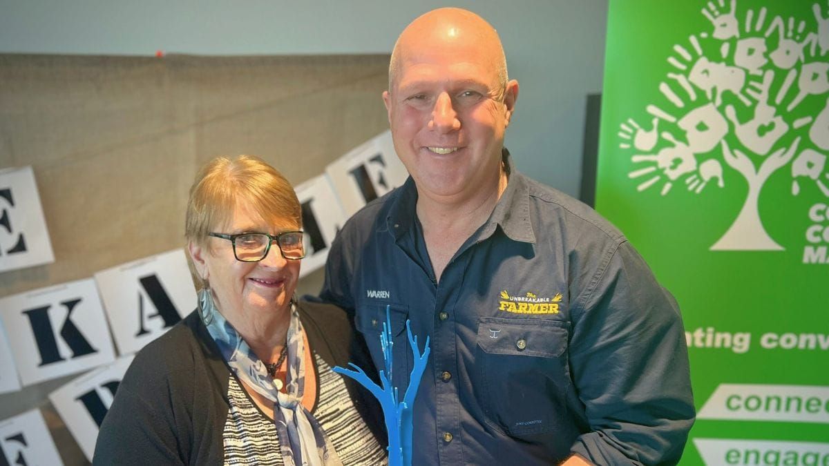 Unbreakable Farmer inspires dialogue and driving for mental health