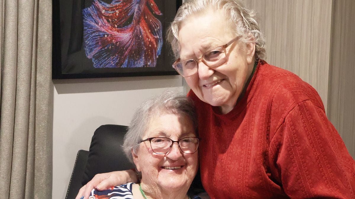 Friendship lasting a lifetime, from school kids to Resthaven residents