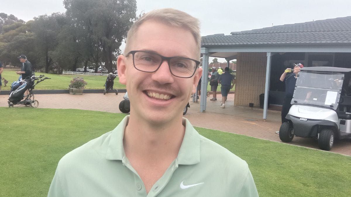 Sports reports: Red hot golfer Lucas Merchant stars again
