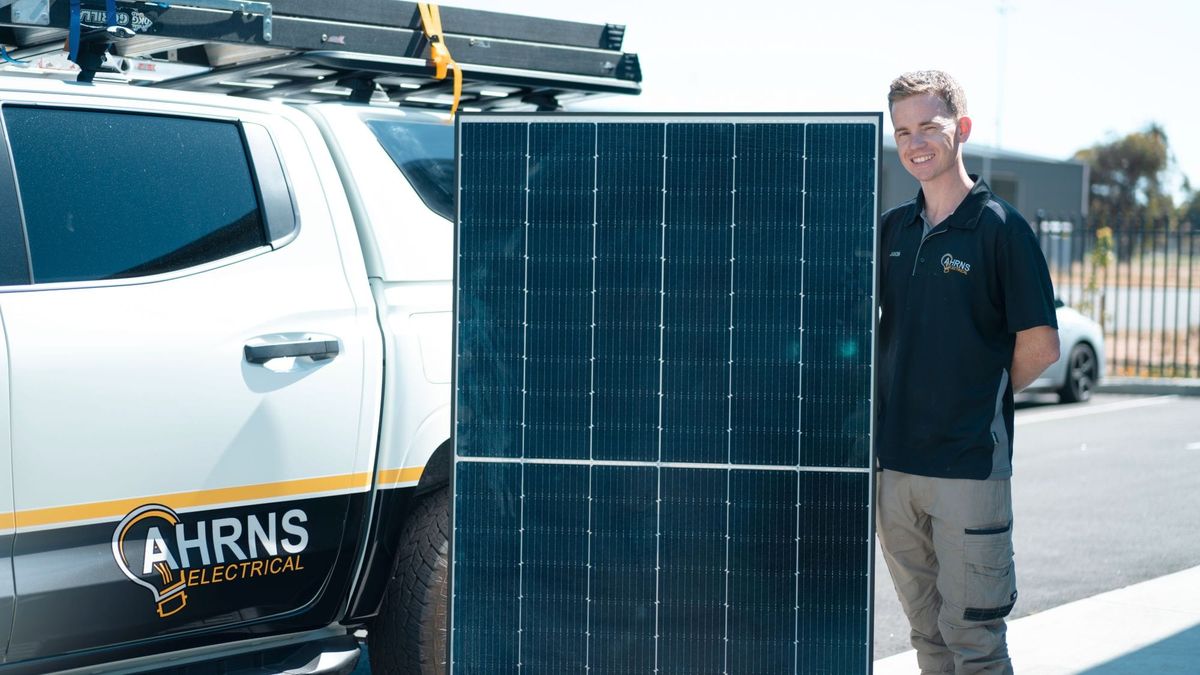 Solar power is a smart choice – here’s three reasons why, with Ahrns Electrical