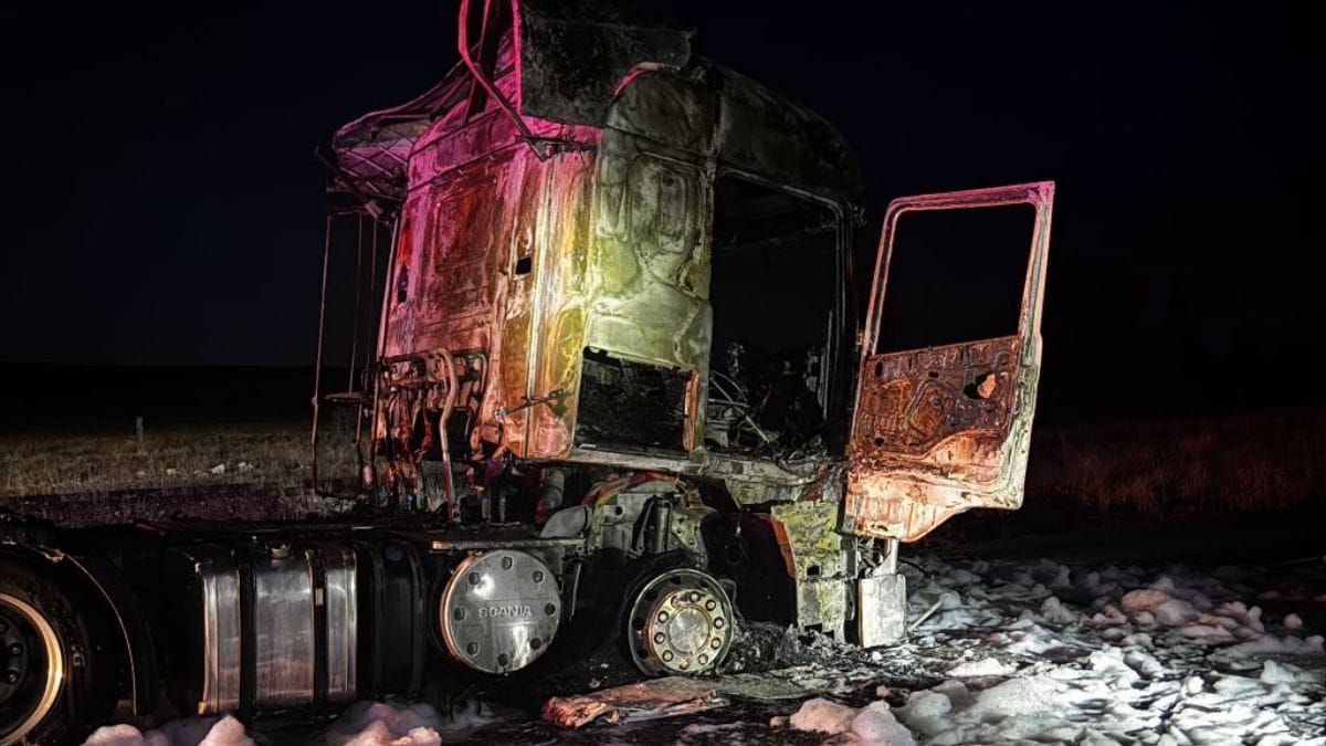 Truck fire causes delays on Mallee Highway
