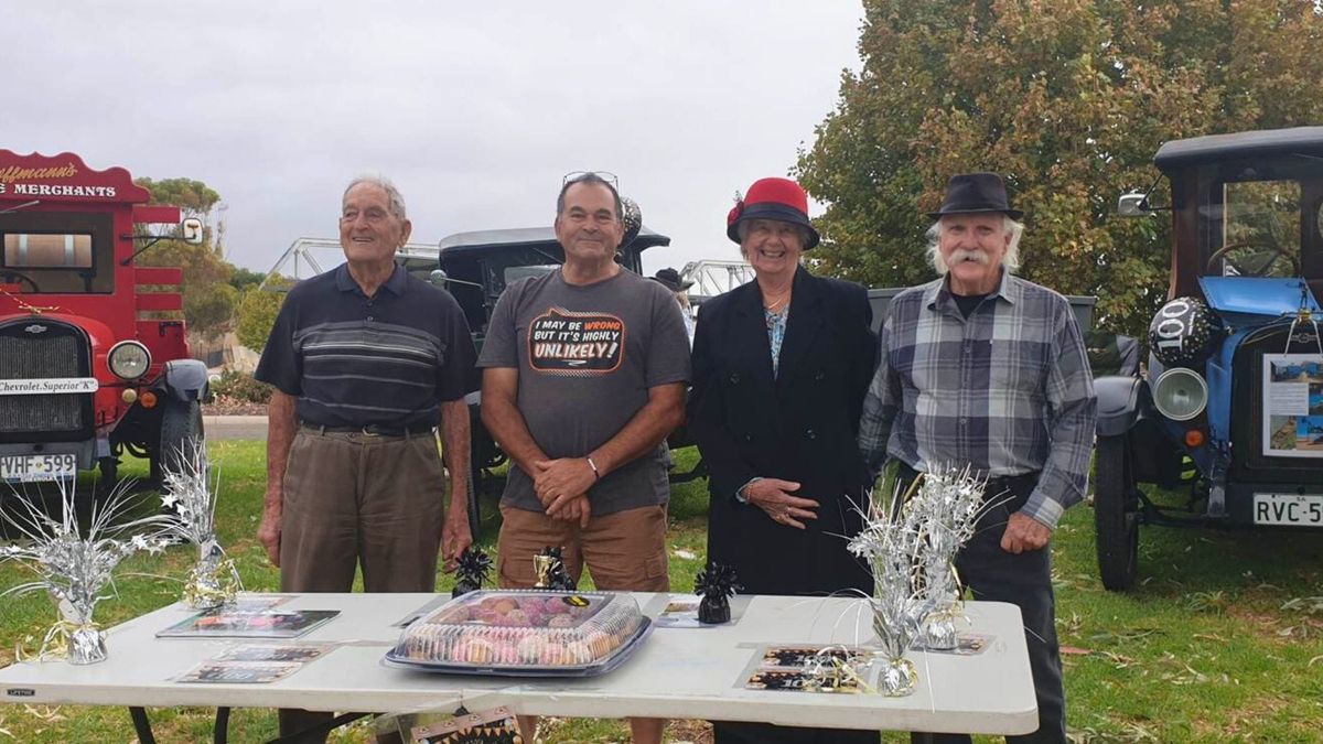 Three Chevrolets’ 100th birthdays celebrated at Murray Bridge Cars and Coffee