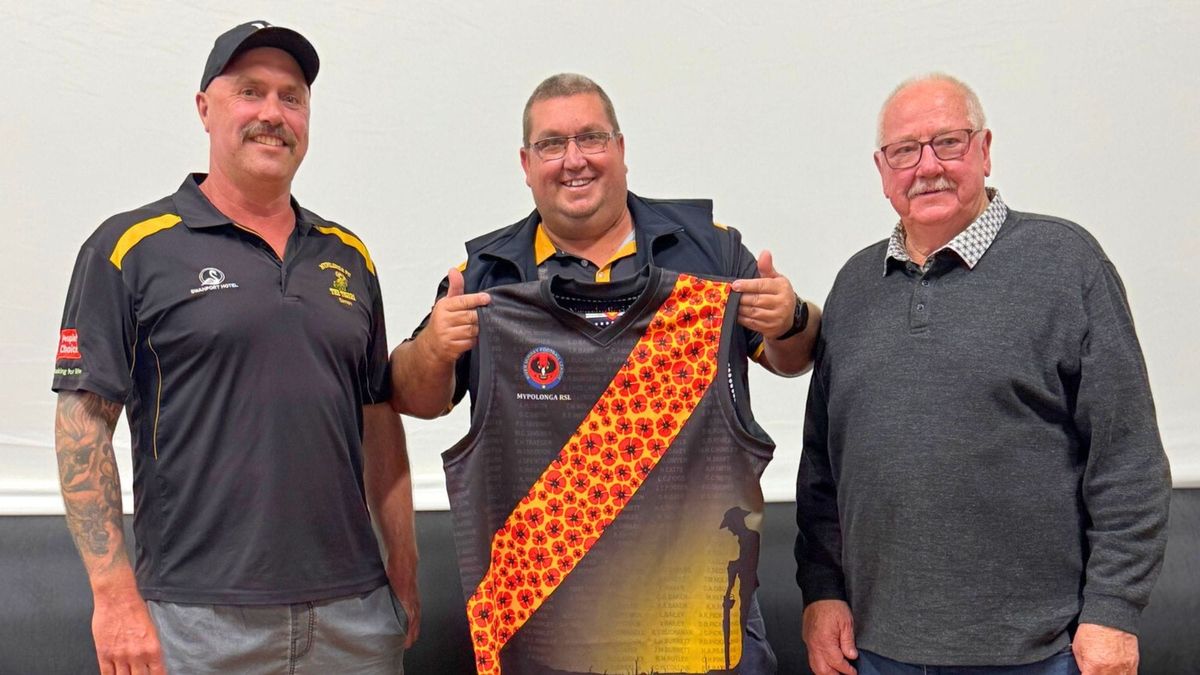 Mypolonga Anzac guernsey pays tribute to the community’s veterans