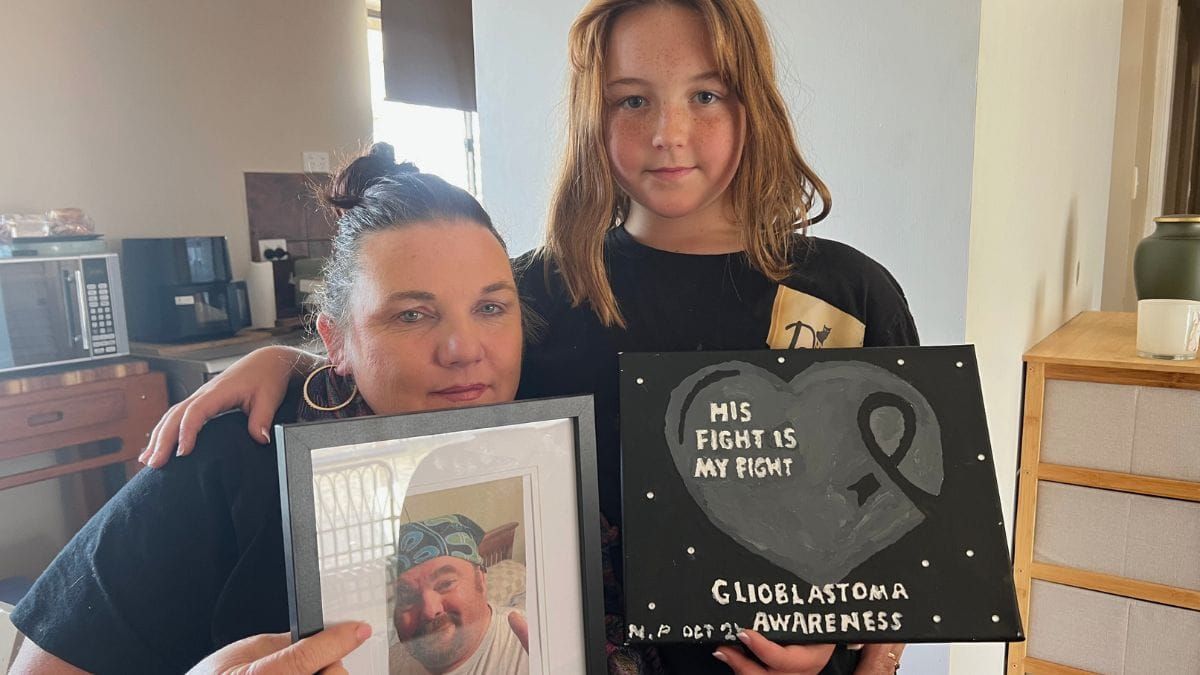 Monica Perrett is on a mission to raise awareness of brain cancer