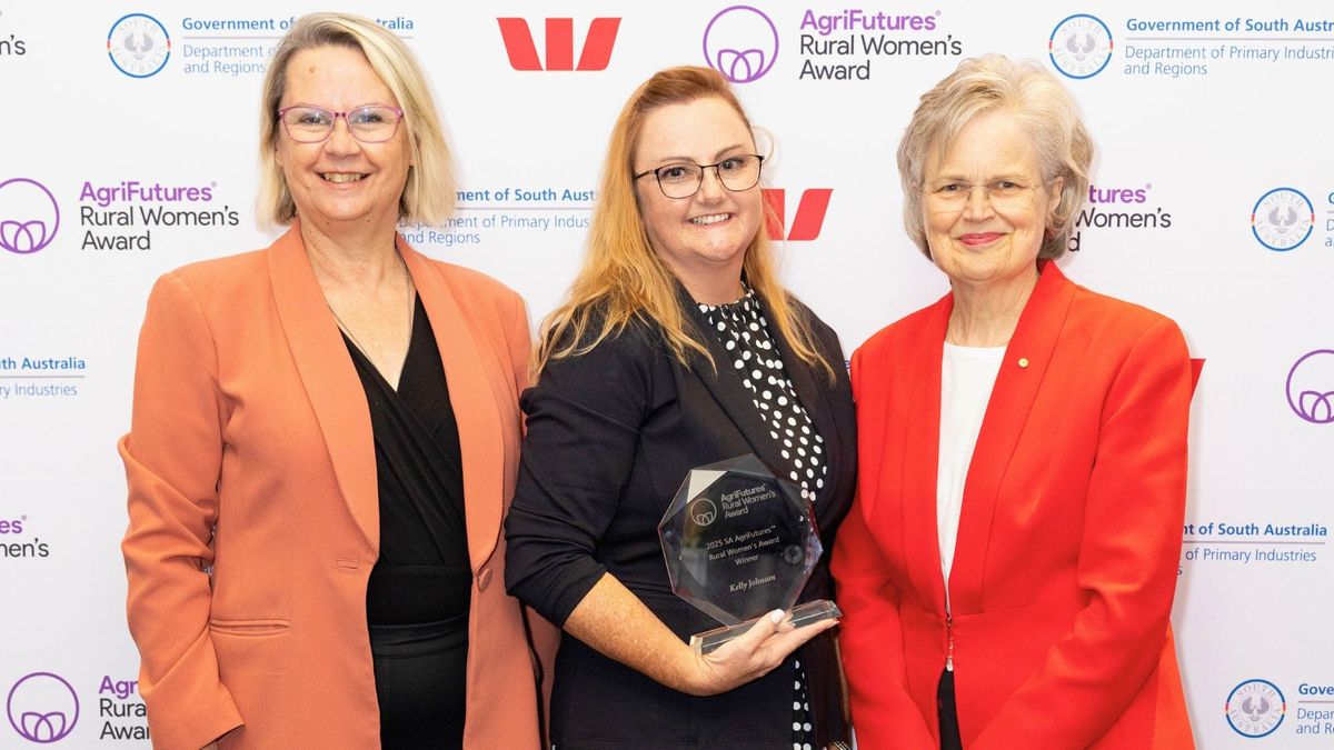 Kelly Johnson wins Agrifutures Rural Women’s Award for 2025