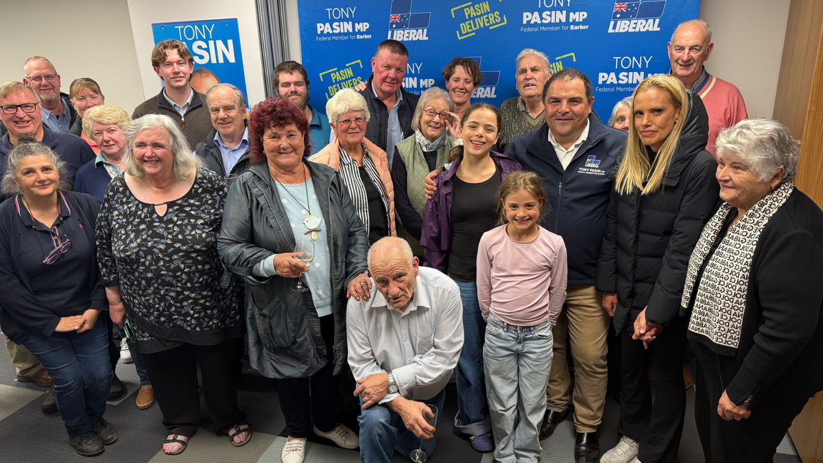 Federal election 2025: Tony Pasin re-elected in Barker