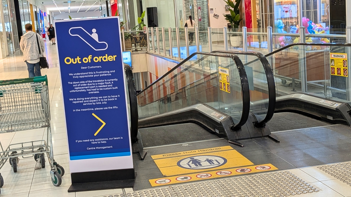 Second travelator breaks down at Murray Bridge Marketplace