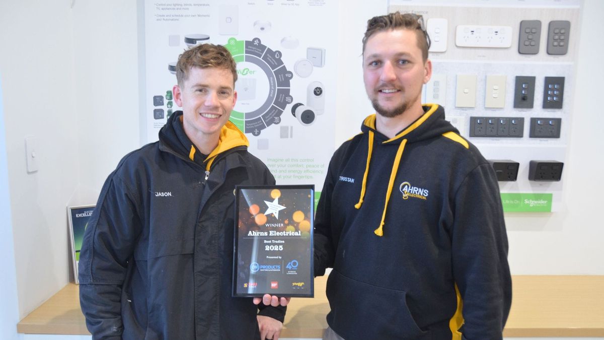 Ahrns Electrical are officially the Murraylands’ best tradies – here’s why