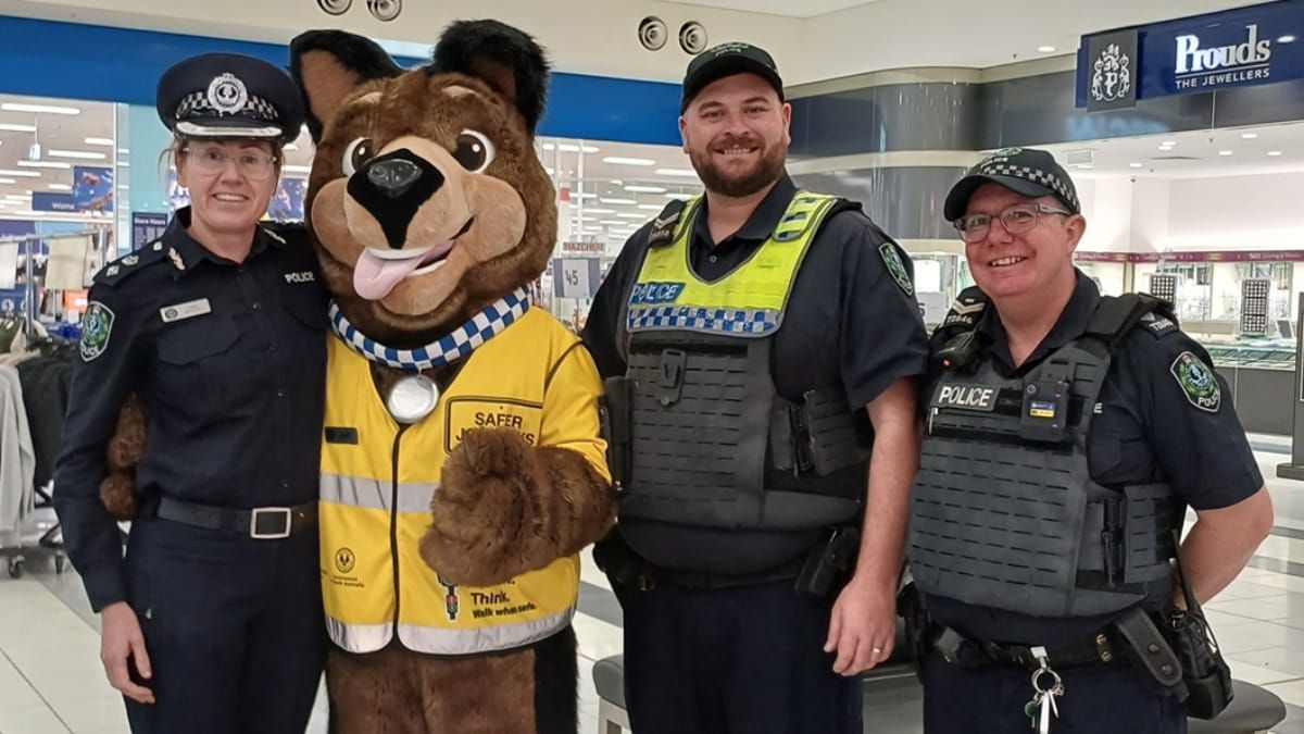 Coffee with Murray Bridge police and road safety Jeff