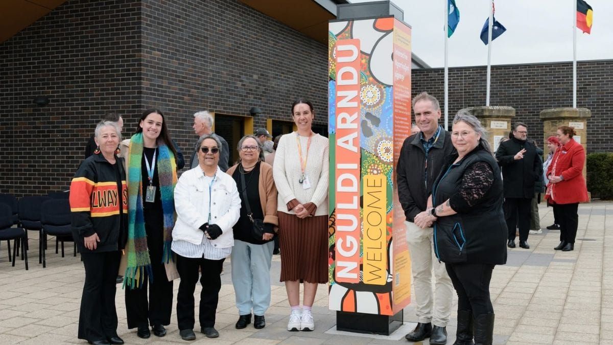 Interactive Ngarrindjeri signage unveiled at local hospital