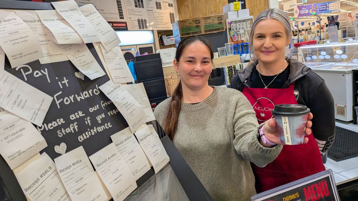 Pay it forward at Mojos cafe