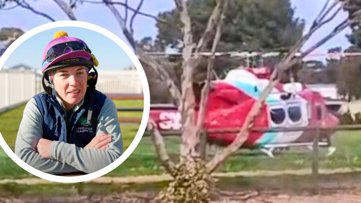 Jockey airlifted to Adelaide after fall in Murray Bridge
