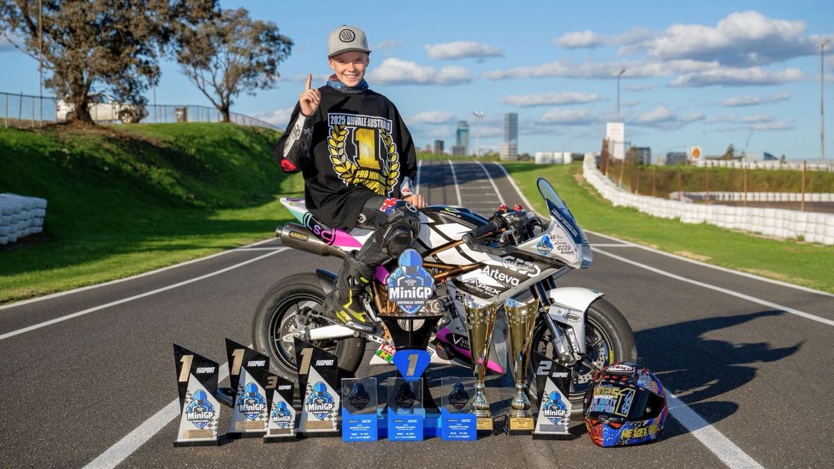 Sports reports: Monarto teenager crowned national Mini GP champion