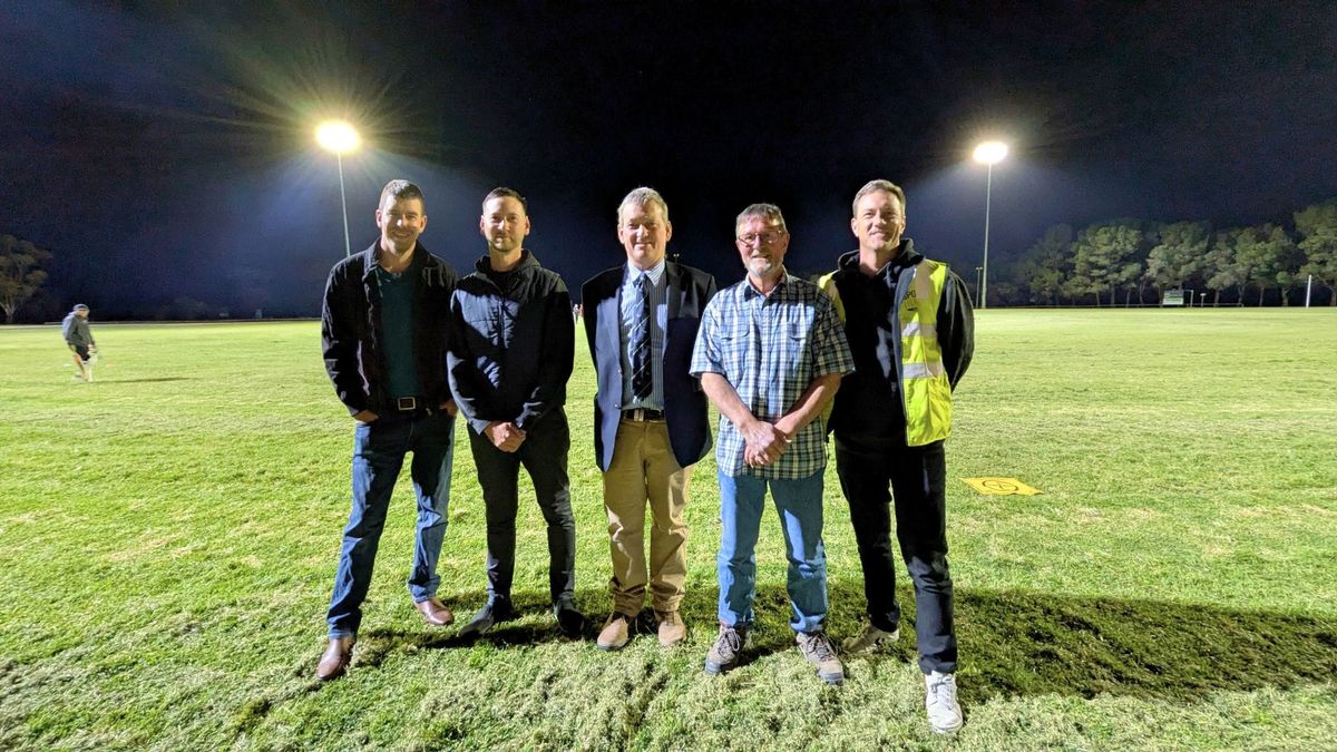 New lights shine on a bright future for Callington oval