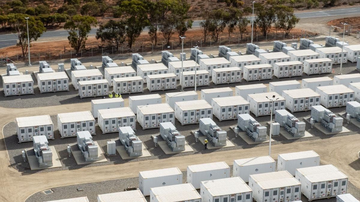 Battery storage system completed at Mannum energy park