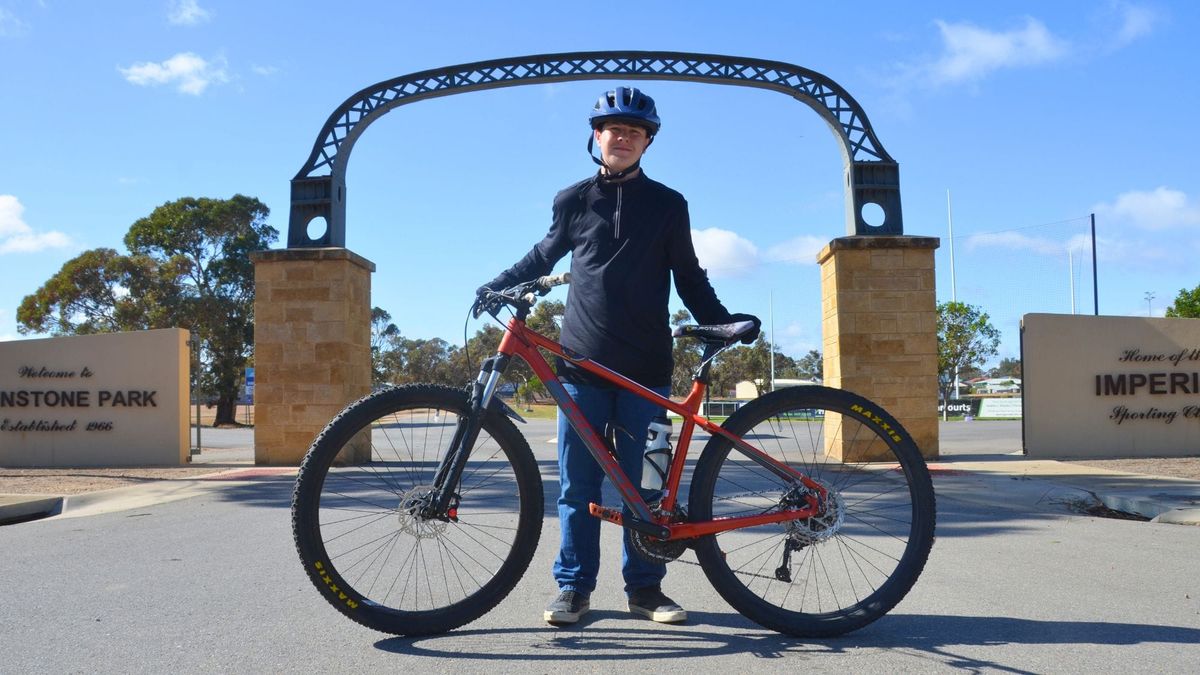 Unity College student encourages us all to ride and strive for hope