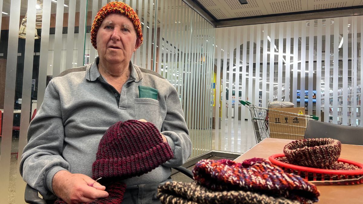 Bill Werner's beanies bring warmth into the community