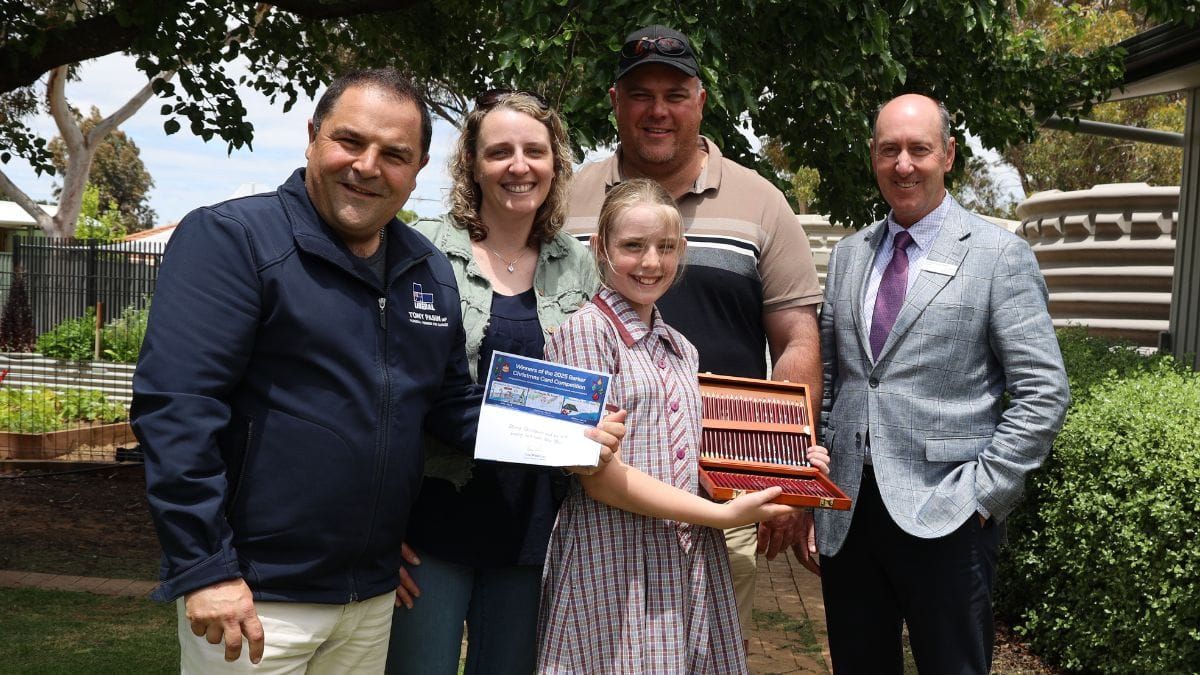 Unity college student wins Barker Christmas card contest