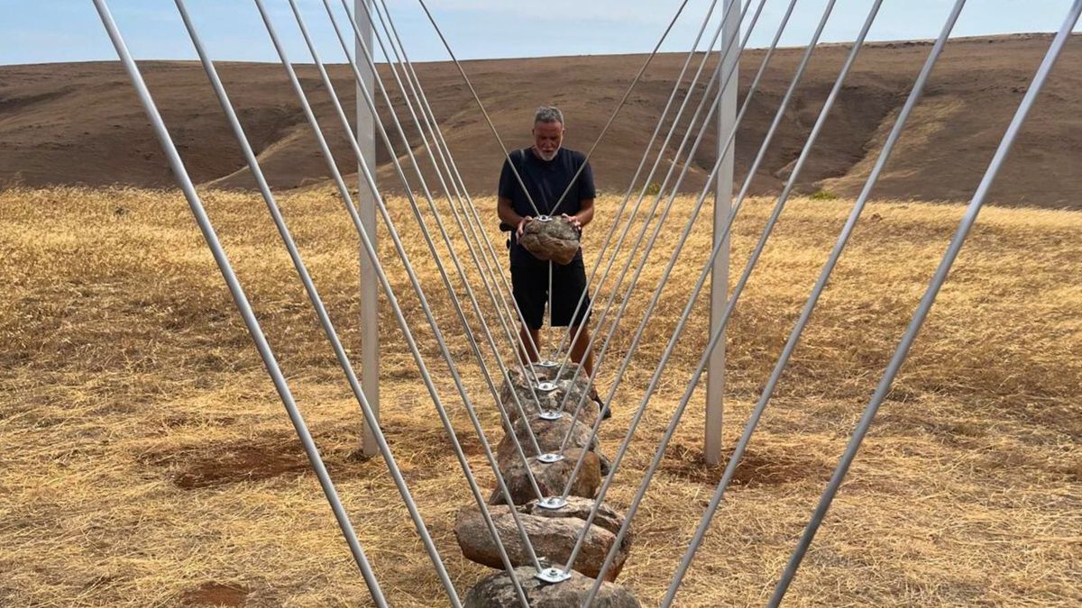 Ivan Smith brings his global vision to the Palmer Sculpture Biennial