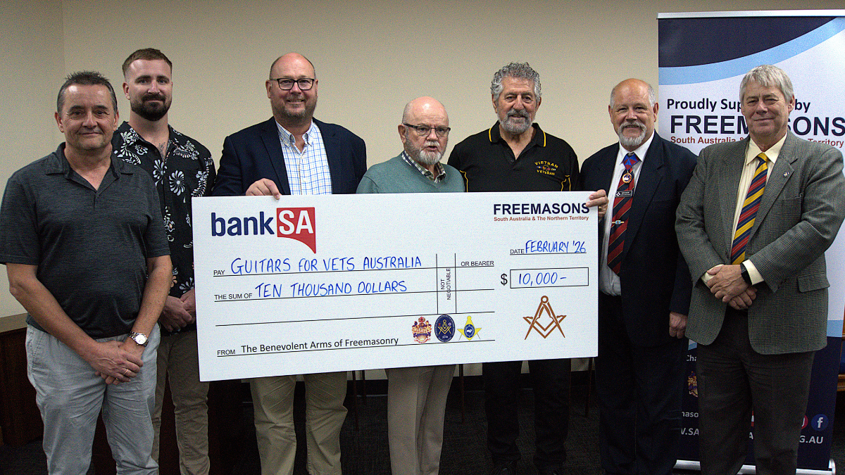 Murray Bridge Freemasons back music program for veterans