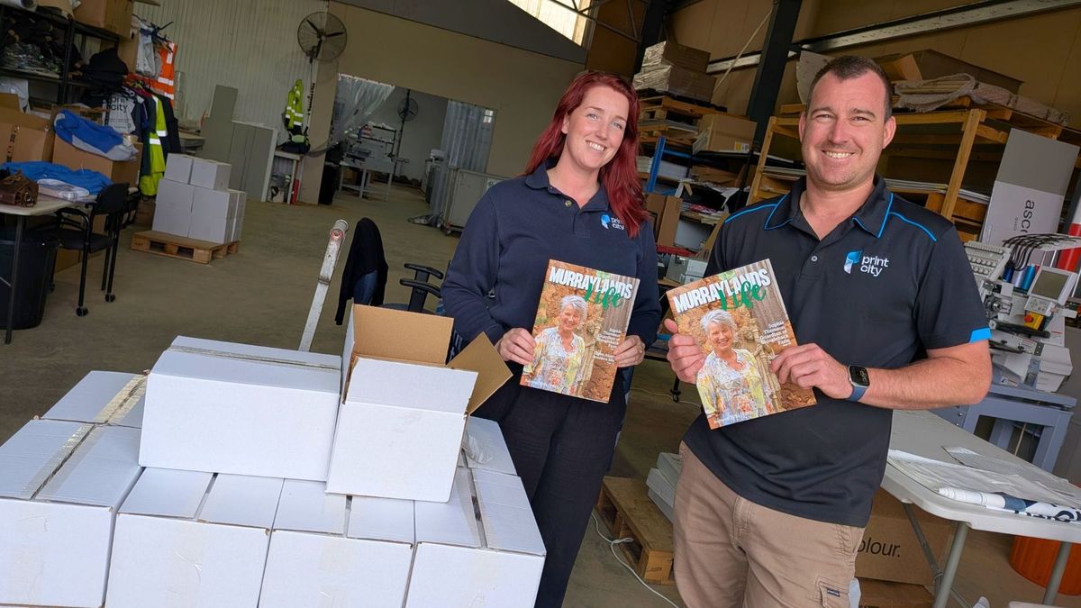 Life goes on at flood-affected printing business in Murray Bridge