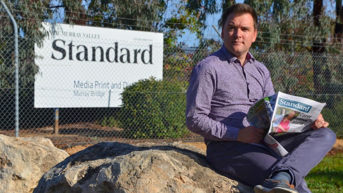 Peri Strathearn says farewell to The Murray Valley Standard