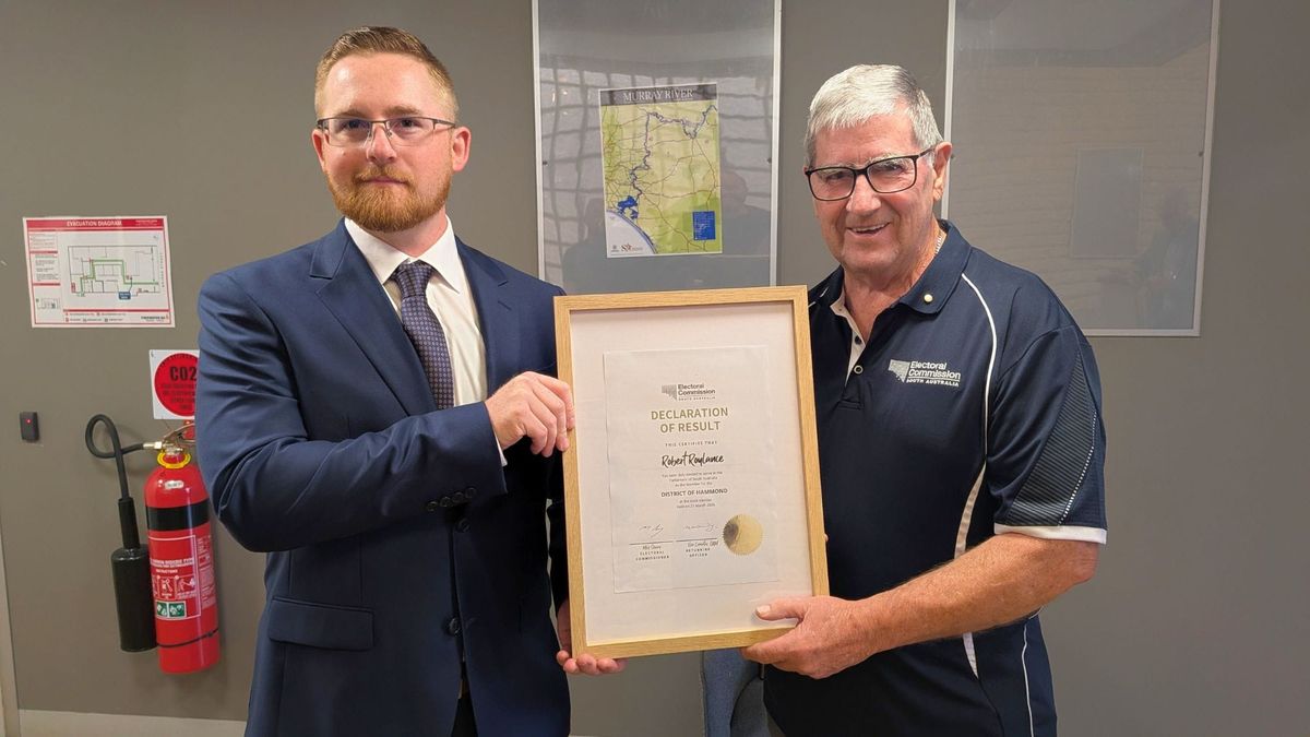 Robert Roylance formally declared election winner in Hammond