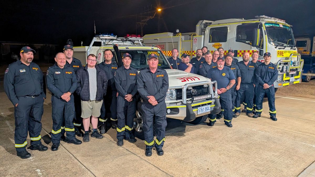 Murray Bridge CFS firefighters get two new appliances