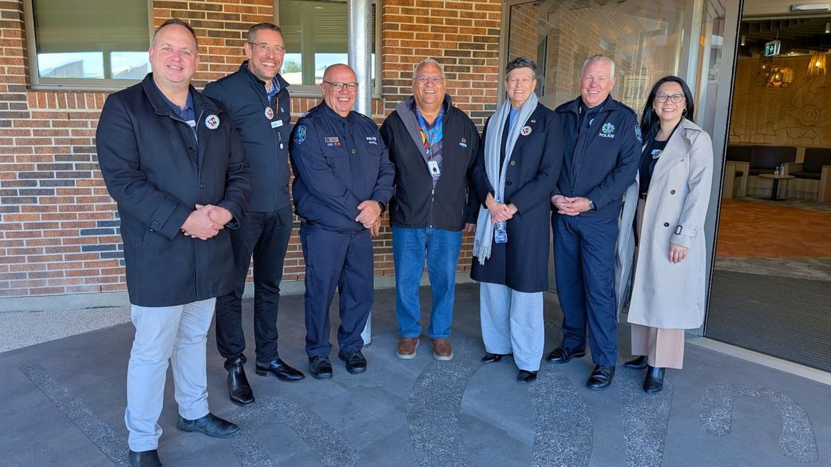Police and Moorundi stand together for reconciliation