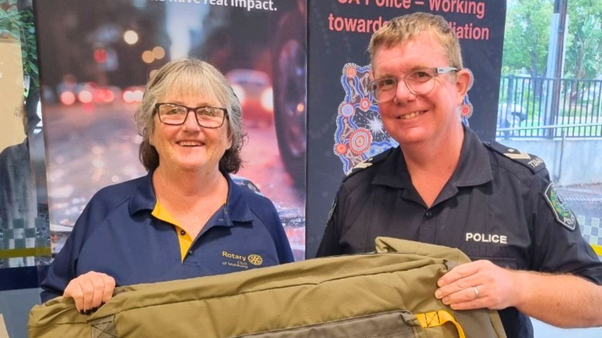 Rotary and police team up to help with homelessness