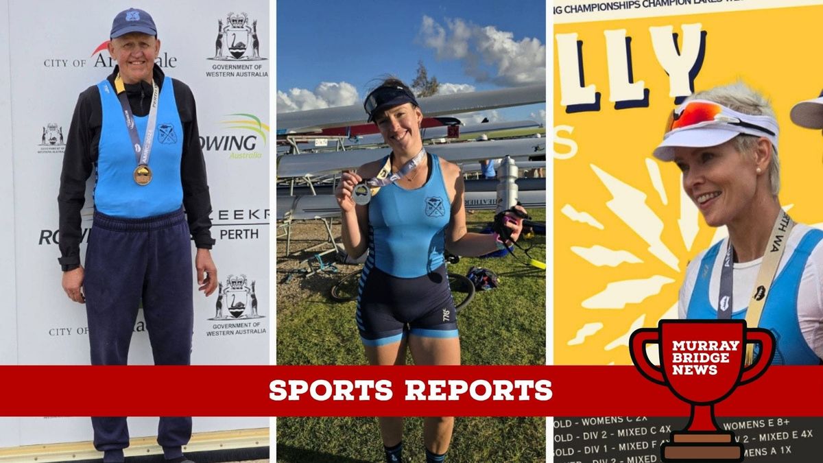Sports reports: Murray Bridge Rowers win 17 medals at Australian Masters