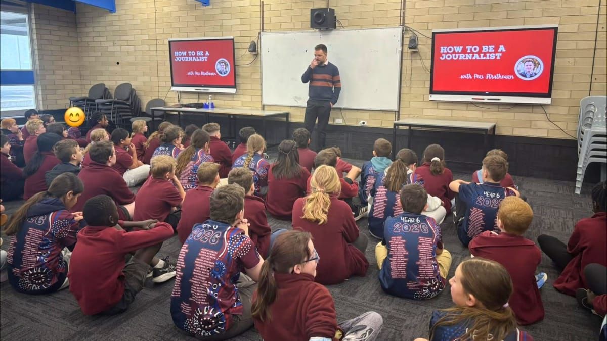 Murray Bridge South students learn about journalism