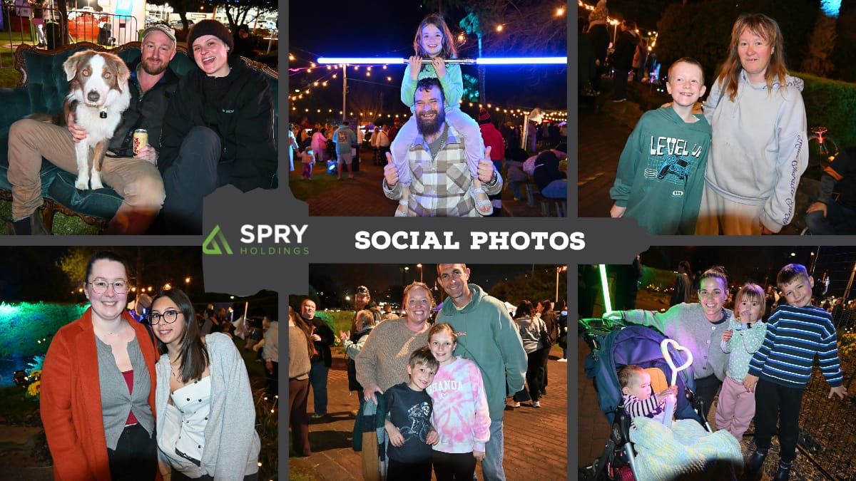 Social photos: Murray Bridge Glows