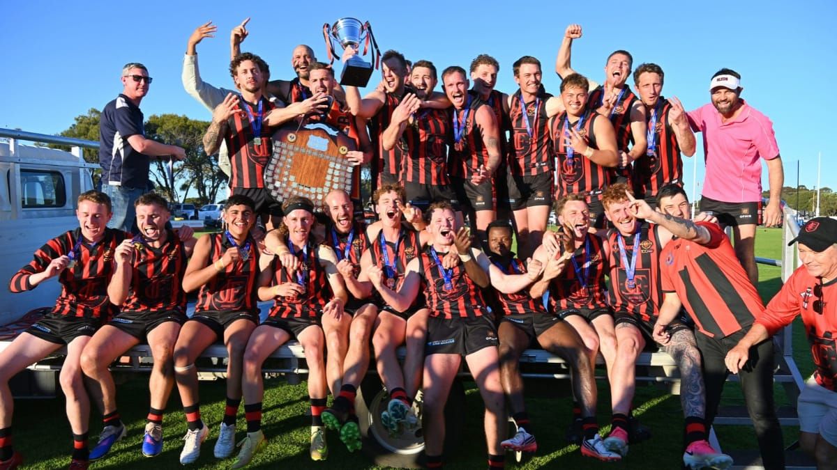‘Same old Jervois’: Bluds win an RMFL premiership in their centennial year