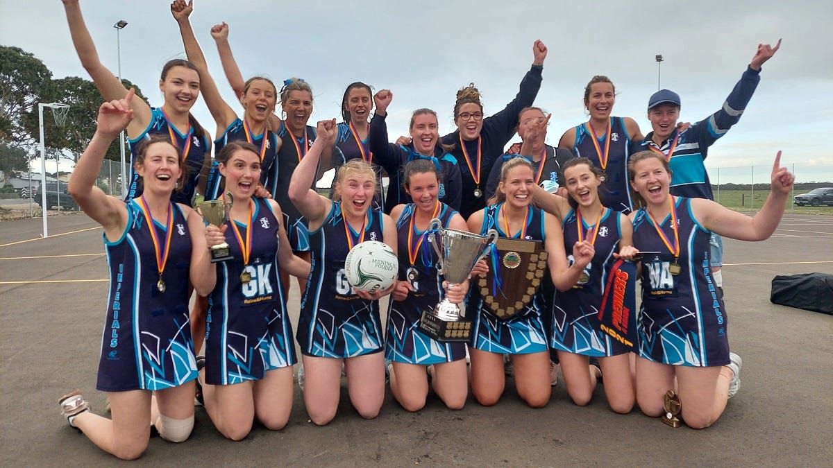 Imperials win their seventh straight River Murray netball premiership