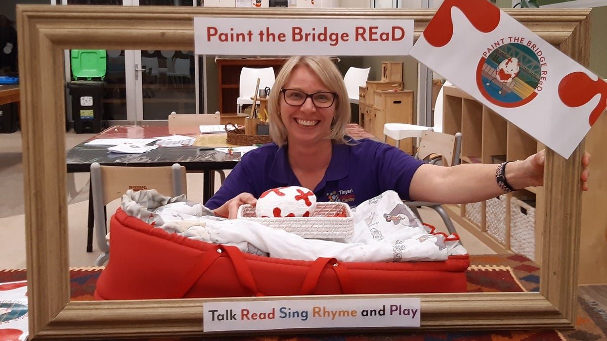 Paint the Bridge Read: How an egg-citing literacy program will help local kids