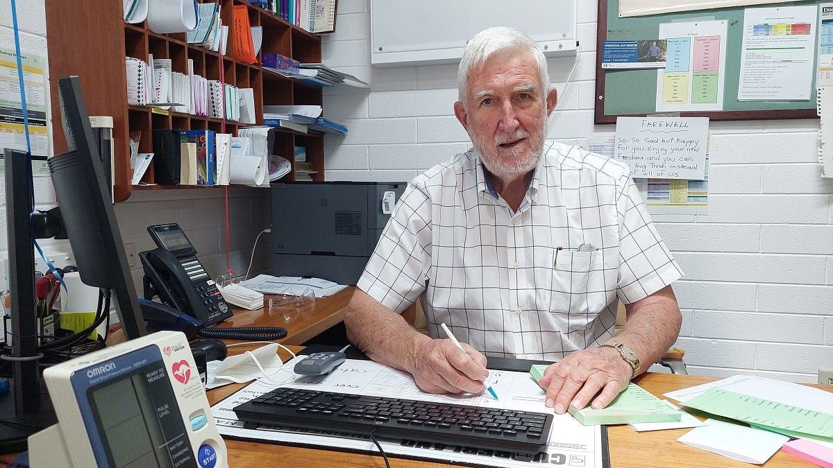 Thommo hangs up his stethoscope after 50 years at Bridge Clinic