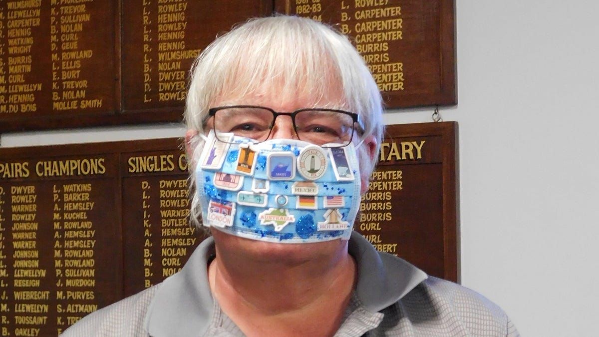 Glam-demic: Mobilong Rotarians unmask their creativity