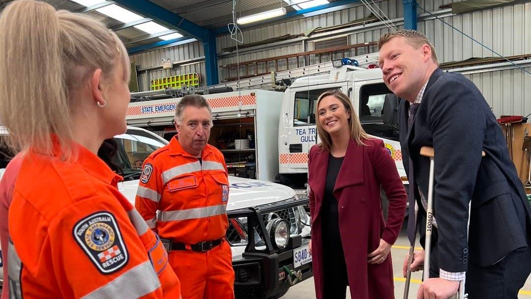 Sandbag pod to be installed at Murray Bridge SES in case of flooding