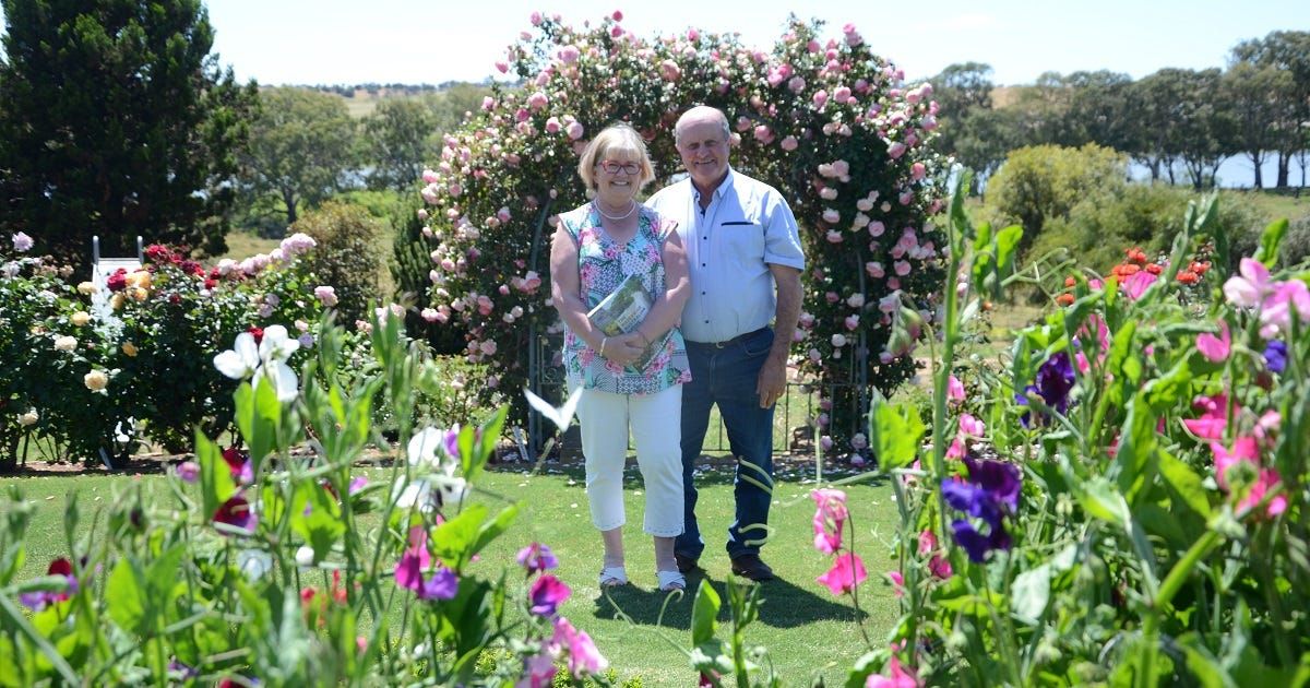 It's official: Neville and Marie Mueller have one of Murray Bridge's loveliest gardens