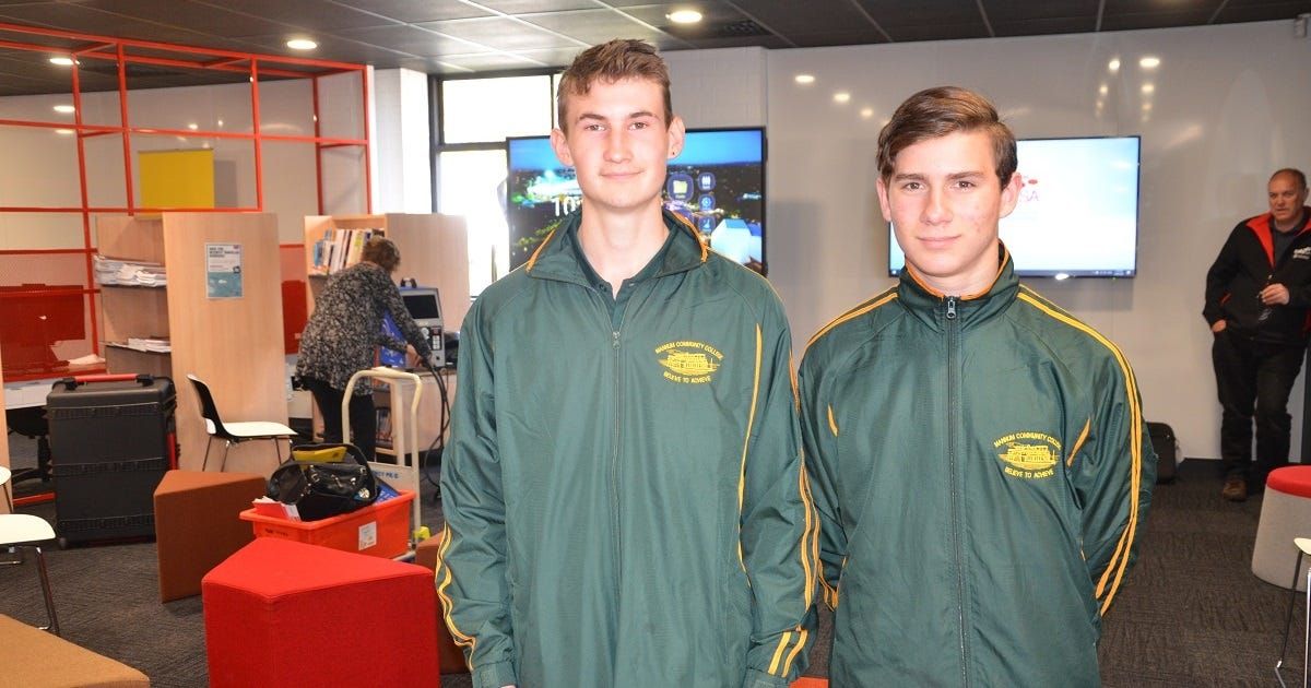 Metalwork, screen studies, early childhood: year 10s get a taste for TAFE options