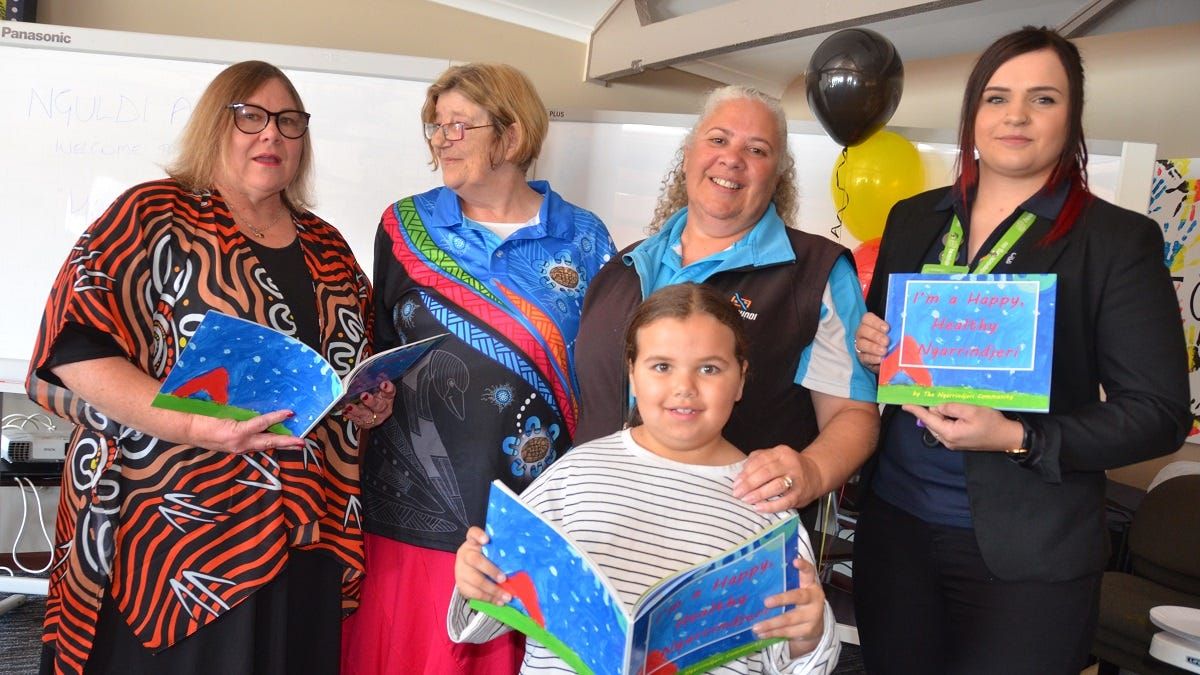Children's 'innocence and wisdom' inspires book about being a happy, healthy Ngarrindjeri