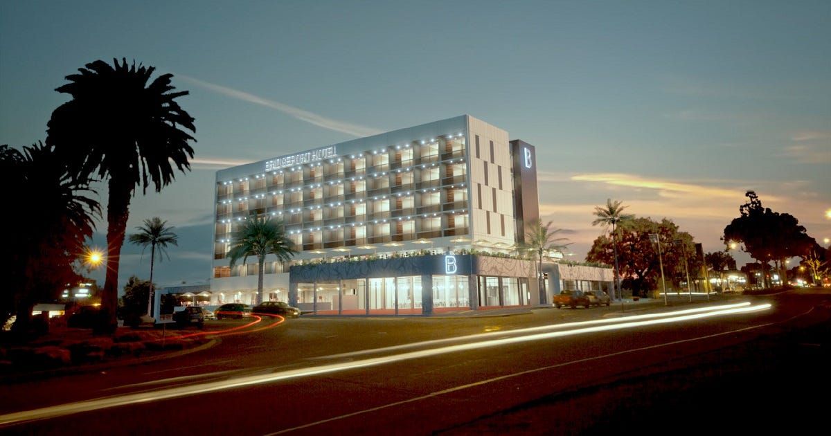 Bridgeport Hotel build still on track despite scaffolding accident